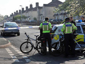 Supporting image for story: Road closed after shot is fired at house
