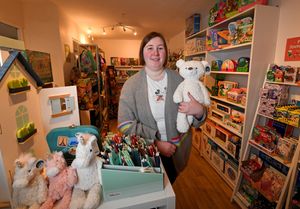 Supporting image for story: Meet the Staffordshire shop owner who spends every day surrounded by toys