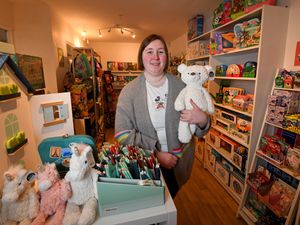 Supporting image for story: Meet the Staffordshire shop owner who spends every day surrounded by toys