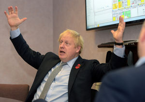 Mr Johnson was speaking to Peter Madeley