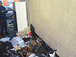 Supporting image for story: Calls for CCTV as fly-tippers use road as dumping ground