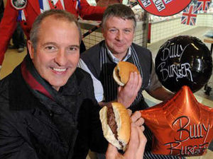 Supporting image for story: Burger is named after Wolves legend Steve Bull