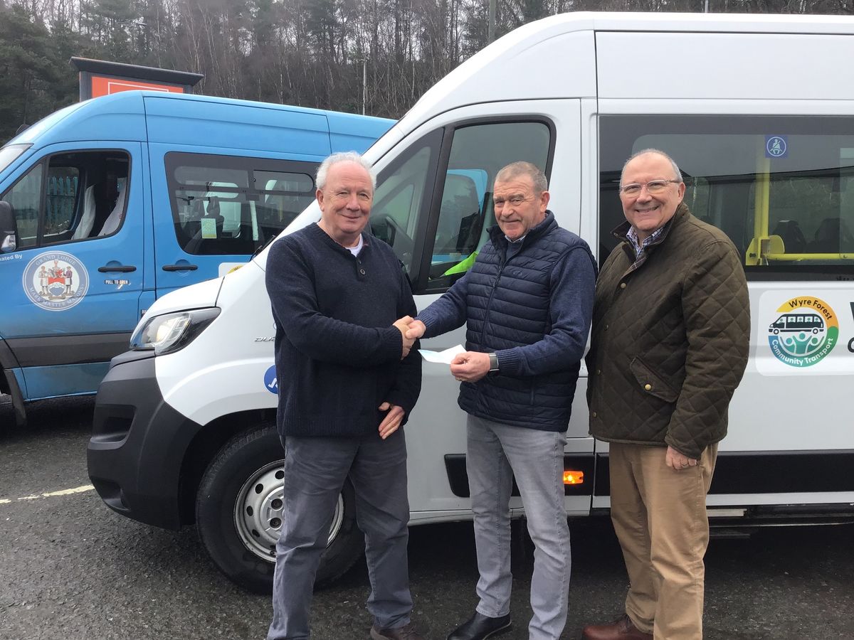 Stourport Masons boost to community transport