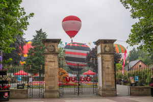 Oswestry's Balloon Carnival returned over the weekend. Picture: Graham Mitchell.
