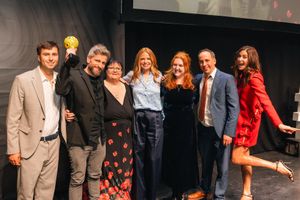 BHPS 7 Liquona collect the People's Choice award at the Charity Film Awards