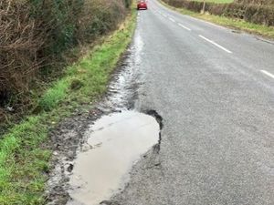 Supporting image for story: South Shropshire MP seeks to put pressure on council over potholes