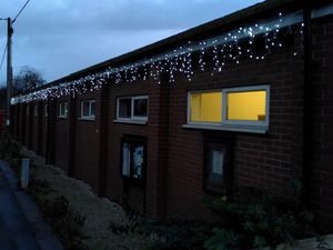 Supporting image for story: Community hall's energy bills cut thanks to solar-powered Christmas lights