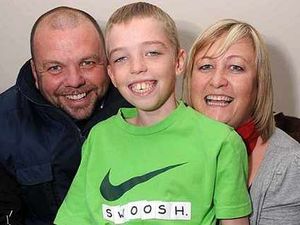 Supporting image for story: Brave Tom battling back after cancer
