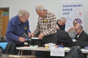 The were a wide range of items being fixed, both modern and practical, as well as vintage and ornate