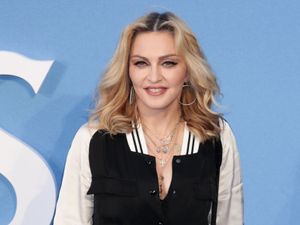 Supporting image for story: Madonna casts vote for Kamala Harris in US presidential election