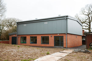 The new new facilities at West Felton CE Primary School
