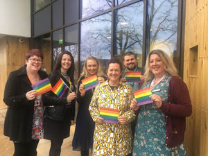 Supporting image for story: Hospices team up for Birmingham Pride festival