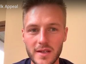 Supporting image for story: Saddlers star Cameron Norman calls for people to join charity walk