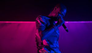 J Hus at the O2 Academy in Birmingham. Pic: James Stride