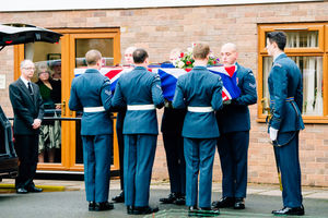 Ron Smyth's funeral