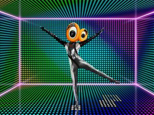 Supporting image for story: Scissors identity revealed after being crowned winner of The Masked Dancer