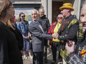 Supporting image for story: Victims cry, hug and cheer chairman as Infected Blood Inquiry report released