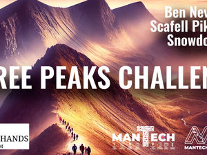 Three Peaks Challenge, a total of 11,182 ft