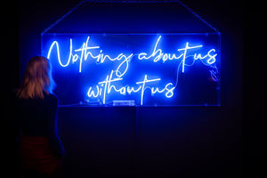 New @Tight Control: Human Rights in Neon Lights exhibition opens at Shrewsbury Museum and Art Gallery