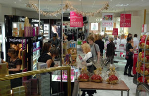 Inside Beatties back in 2007