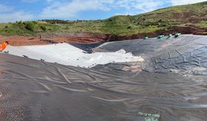 The Granville landfill site at Priorslee. Picture: Environment Agency
