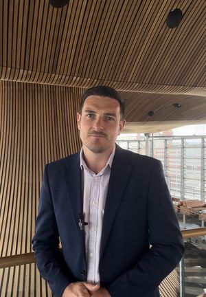 Brecon and Radnorshire Senedd Member James Evans