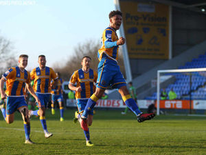 Supporting image for story: West Brom's Tyler Roberts making waves on loan at Shrewsbury Town