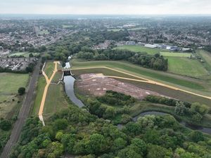 Supporting image for story: £50m flood mitigation scheme opens in Sandwell Valley to protect 1,400 homes