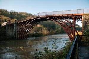 The famous Iron Bridge is a symbol of Telford