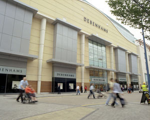 Debenhams at the Bullring in Birmingham