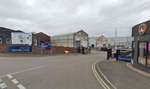 The cannabis farm was discovered inside a unit at Park Rose Industrial Estate. Photo: Google Street Map