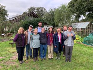 Supporting image for story: MP praised work of staff and volunteers at Fordhall Farm 