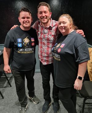 Wayne with Jon Richardson