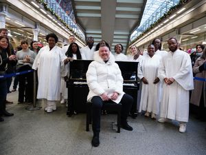 Supporting image for story: East 17’s Tony Mortimer surprises commuters with performance of Stay Another Day