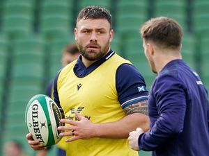 Scotland's Rory Sutherland in training