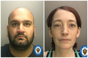 Zahir Hussain and Lisa Spence