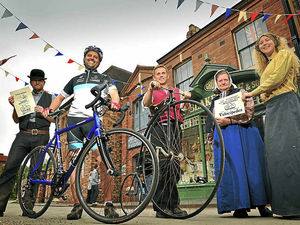Supporting image for story: Gearing up to greet Ironbridge cycle racers