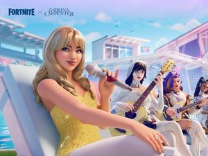 Supporting image for story: Sabrina Carpenter joins Fortnite universe as Festival icon