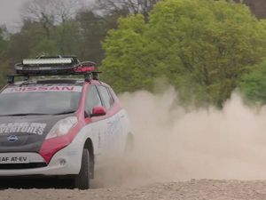 Supporting image for story: This electric car will be the first to ever attempt the Mongol Rally