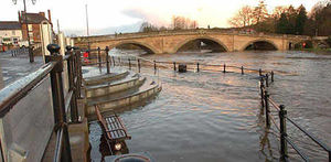 Fears of flooding were growing across the Midlands today as river levels continued to rise while flood barriers were being erected to protect towns at risk.