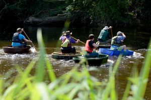 The Ironbridge Coracle Regatta