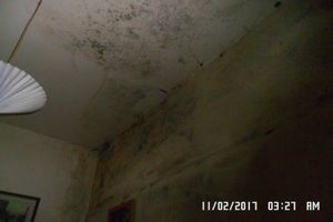 One of the walls was separating from the structure