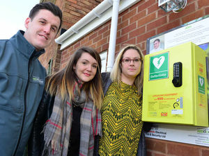 Supporting image for story: 'I'm doing this for Alex's legacy': Sister unveils Wolverhampton defibrillator