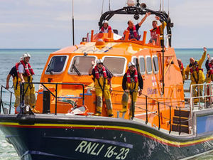 Supporting image for story: Swimmer 'wouldn't have survived' without lifeboat rescue after being unable to return to beach