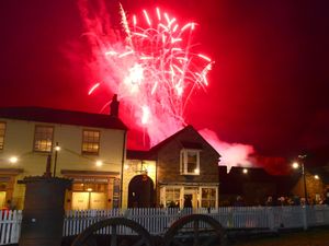 Supporting image for story: Fireworks and molten iron at Shropshire Victorian bonfire night