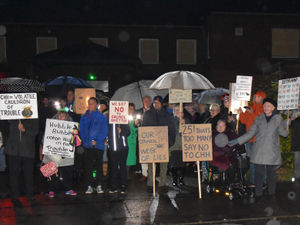 Supporting image for story: Protesters fear anti-social behaviour 'nightmare' over Shrewsbury homeless flats plan