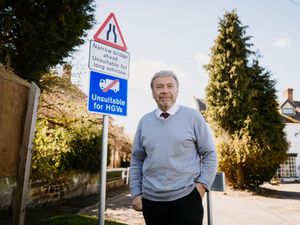 Supporting image for story: 'Signs are not enough': Shropshire hamlet's HGV problem damaging homes and hedgerows