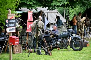 Thousands descended on Dale End Park for the Ironbridge WW2 Weekend