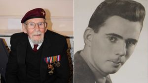 Danny Mason was just 18 years old when he jumped from a plane into enemy territory