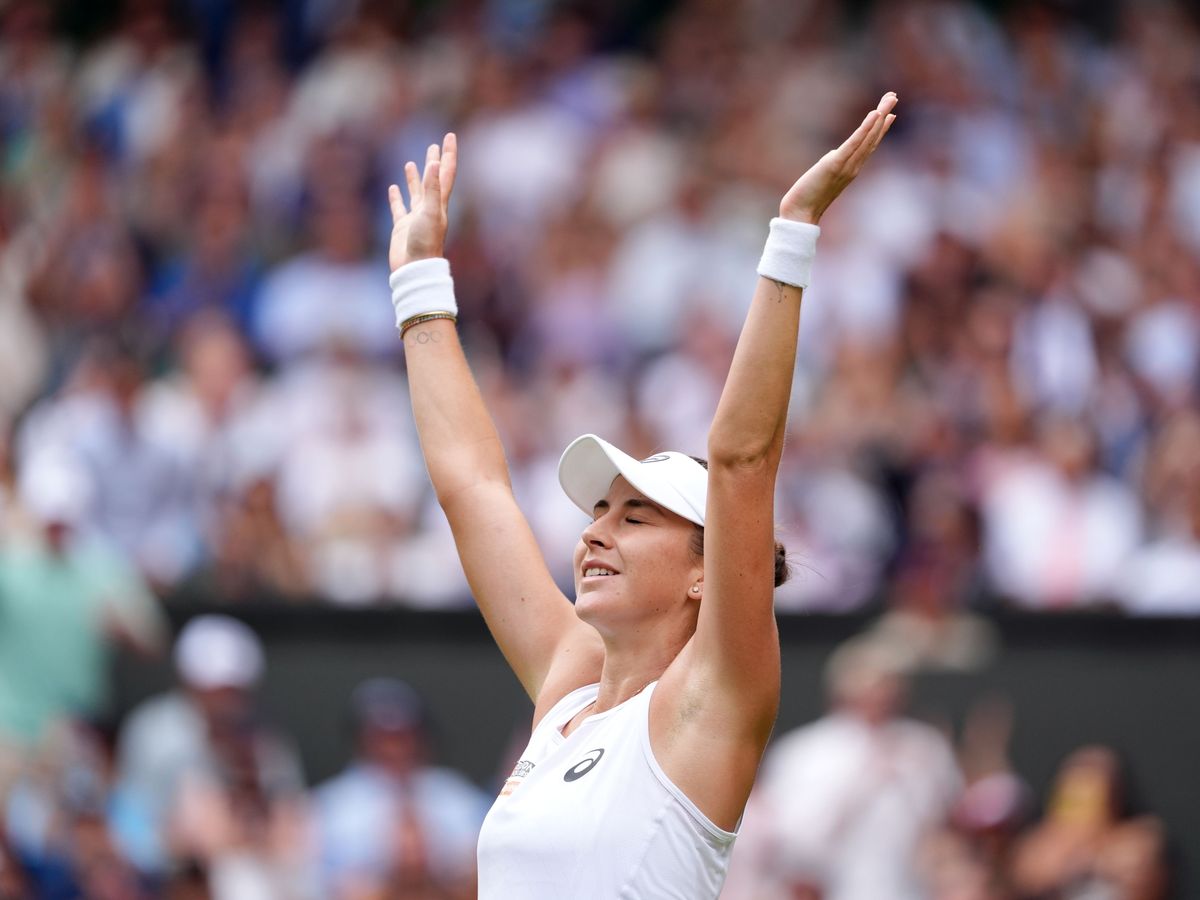Wimbledon semi-finalist Belinda Bencic being powered by baby daughter Bella